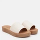 Женские шлепанцы Beppi 2213661 36 23.4 см Beige (7000002777705) - изображение 3