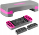 Step do aerobiku HMS AS003 Gray/Pink (17-44-011) (5907695598148) - obraz 4