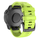 Ремешок Garmin Fenix 7 6 Pro Solar 5 Plus Sapphire Frenner 945 935 marq гармин феникс Quick Fit 22 мм Зеленый - изображение 2
