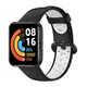 Ремешок для часов Redmi Watch 2 Lite / Xiaomi Mi Watch 2 силиконовый перфорированный Черный Белый - изображение 4