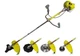 Коса (тример) бензинова ELTOS БГ-5500 | 5,5 кВт | Ніж + Павук + Ліска | Штанга 28 мм - зображення 1