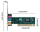 Звуковая карта Ewell HT8738AM / PCI (EW732) - изображение 3