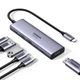 USB-хаб UGREEN CM511 USB-C to 2xUSB 3.2 + 2xUSB-C 3.2 + HDMI 4K@60Hz + USB-C PD Power Port Gray (35999) - изображение 2