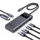 USB-хаб UGREEN CM888 USB-C to 2xUSB 3.2+2xUSB-C 3.2+HDMI+USB-C PD Power Port Gray (35998) - изображение 1