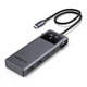 USB-хаб UGREEN CM888 USB-C to 2xUSB 3.2+2xUSB-C 3.2+HDMI+USB-C PD Power Port Gray (35998) - изображение 2