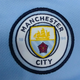 Форма футбольная детская с индивидуальным нанесением Manchester City (Манчестер Сити), сезон 24/25, 20 размер, рост 115-120 см, сине-голубая - изображение 5