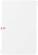 Folia ochronna Samsung do Samsung Galaxy Tab S10 FE/Galaxy Tab S10 FE+ Transparent (EF-UX620CTEGWW) - obraz 2