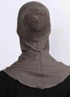 Підхіджабник Ecardin Climafit Hijab Bone З Сіткою, Дихаючий, One Size, Кава З Молоком - изображение 3
