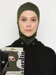 Підхіджабник З Маскою Ecardin Maskeli Hijab Bone (Mhb-St279) Хакі - изображение 2