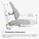 Дитяче крісло Mealux Gravity Grey (арт.Y-612 G) - зображення 6