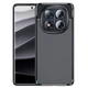 Чехол Fiji Ultimate Carbon для Xiaomi Redmi Note 14 Pro Plus 5G противоударный бампер черный - изображение 1