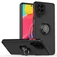 Чехол Fiji Colorframe для Samsung Galaxy M53 5G (M536) матовый бампер с кольцом подставкой Black-Red - изображение 1