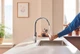 Смеситель кухонный с подключением к фильтру GROHE Blue Pure StartCurve 30592000 + головка для подключения фильтра Blue 64508001 + фильтр Blue S-Size BWT 40404001 (30594040) - изображение 7