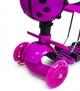 Дитячий самокат Scooter 5в1 з батьківською ручкою Сонечко Рожевий - зображення 3