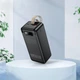 Повербанк HOCO DB82 Aquila 40000mAh 65W 148Wh 2xType-C/USB черный - изображение 3