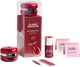 Zestaw do manicure Le Mini Macaron Lampa LED z kablem USB + Lakier żelowy Ruby Red 8.5 ml + Przycisk do skórek + Mini pilnik do paznokci + 10 Opakowań zmywacza do lakieru żelowego (3760297542955) - obraz 1