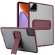 Защитный чехол Deexe Crystal Kickstand для Xiaomi Pad 7 / 7 Pro - Wine Red - изображение 1