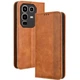 Чехол-книжка Deexe Retro Style для Infinix Note 50 / Note 50 Pro - Brown - изображение 1