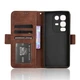 Чехол-книжка с кармашками Deexe Wallet Stand для Infinix Note 50 / Note 50 Pro - Brown - изображение 2