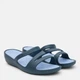 Женские шлепанцы Beppi 2212260 38 24.6 см Navy Blue (7000002764569) - изображение 3