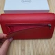 Кошелек женский из кожи Червоний W501-2 на магнітах 18×8.5 - изображение 6