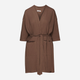 Халат жіночий бавовняний Henderson Nilsa 42779-84X L/XL Коричневий (5903972549063) - зображення 5