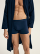 Халат чоловічий бавовняний з капюшоном Esotiq Homme Stellar 44051-59X XL Темно-синій (5903972605752) - зображення 5