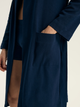 Халат чоловічий бавовняний з капюшоном Esotiq Homme Stellar 44051-59X XL Темно-синій (5903972605752) - зображення 6