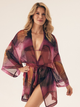 Szlafrok plażowy damski Esotiq Tango 42422-49X L/XL Fioletowy - obraz 1