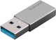 Adapter 4smarts USB Type-A 3.0 - USB Type-C 2pcs. Silver (4252011904471) - obraz 3