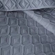 Покрывало MirSon Trend Line №3100 Mountain beauty Темно-серое евро 200x220 см с наволочками 50х70 см х 2 шт полиэстер (2200007298044) - изображение 2