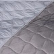 Покрывало MirSon №5051 Velor charm Light Gray Полуторный 150x210 см Велюр + Микрофибра (2200008376833) - изображение 3