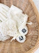 Костюм-вышиванка для девочки Family Tradition велюр с вышивкой 74 см белый Шафран - изображение 3