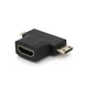 Переходник mini HDMI(папа)-micro HDMI(папа)-HDMI(мама) - изображение 2