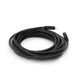 Кабель Merlion HDMI-HDMI HIGH SPEED 5.0 m, v1.4, OD-7.5 mm, круглий Black, коннектор Black Voltronic YT-HDMI(M)/(M)HS-5.0 m - зображення 2