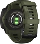 Смарт-часы Garmin Instinct Solar Tactical Moss (010-02293-04); 0.9" (128x128) TFT / встроенная 16 МБ / Bluetooth / Wi-Fi, GPS, GLONASS, Galileo / до 24 дней / 10 ATM / 45 х 45 х 15.3 мм, 53 г / зеленый - изображение 7