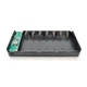 корпус MINI ИБП для роутеров DC7S-PD18W, Output: USB 5V/3A, 9V/2A, 12V/1.5A, DC 5V/3A, 9V/2A, 12V/1.5A, 18650х7, 156х79х22мм, 460гр, Black, BOX - изображение 3