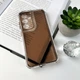 Протиударний чохол для смартфона Space III для Samsung Galaxy S23 FE Tea Brown - зображення 6