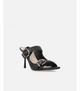 Шлепанцы с двумя пряжками Pinko 38 черный SD0309 - изображение 3