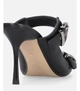 Шлепанцы с двумя пряжками Pinko 38 черный SD0309 - изображение 5
