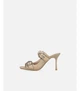 Шлепанцы с двумя пряжками Pinko 39 бежевый SD0309a - изображение 2