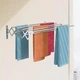 Сушарка для білизни настінна складана Laundry 100*70 см металева - зображення 4