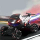Машинка на радиоуправлении HyperDrift 28см Гоночный вездеход Акула с парогенератором и подсветкой Черно-красный - изображение 5