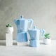 Гейзерна кавоварка Bialei Moka Exclusive 130 мл. 3 чашки Blue Store - зображення 4