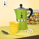 Гейзерная кофеварка Bialetti Rainbow Green 270 мл. 6 чашек (4E126990CF00) - изображение 9