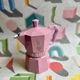 Гейзерная кофеварка Bialetti Moka Exclusive 130 мл. 3 чашки Pink (AD8EECC9F811) - изображение 7