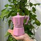 Гейзерная кофеварка Bialetti Moka Exclusive 130 мл. 3 чашки Pink (AD8EECC9F811) - изображение 9