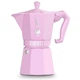 Кофеварка гейзерная для плиты алюминий 6 чашек Bialetti розовый - изображение 1