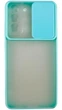 Чехол TOTU Slide Camera Matt Case Samsung Galaxy S21 FE Mint - изображение 2