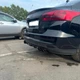 Накладка на задний бампер Ford Focus 3 универсальный цвет черно серебристый - изображение 4